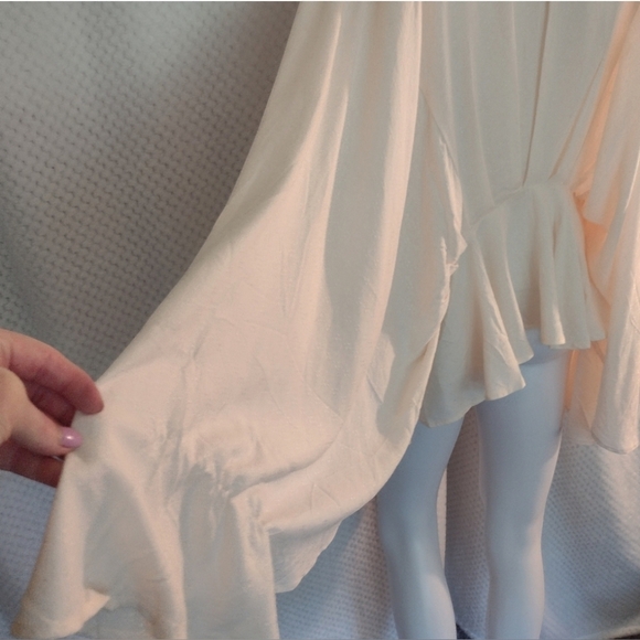 Band of the Free- Retro Boho Ecru Pheasant Blouse Embroidery- NWT- medium - Picture 9 of 13